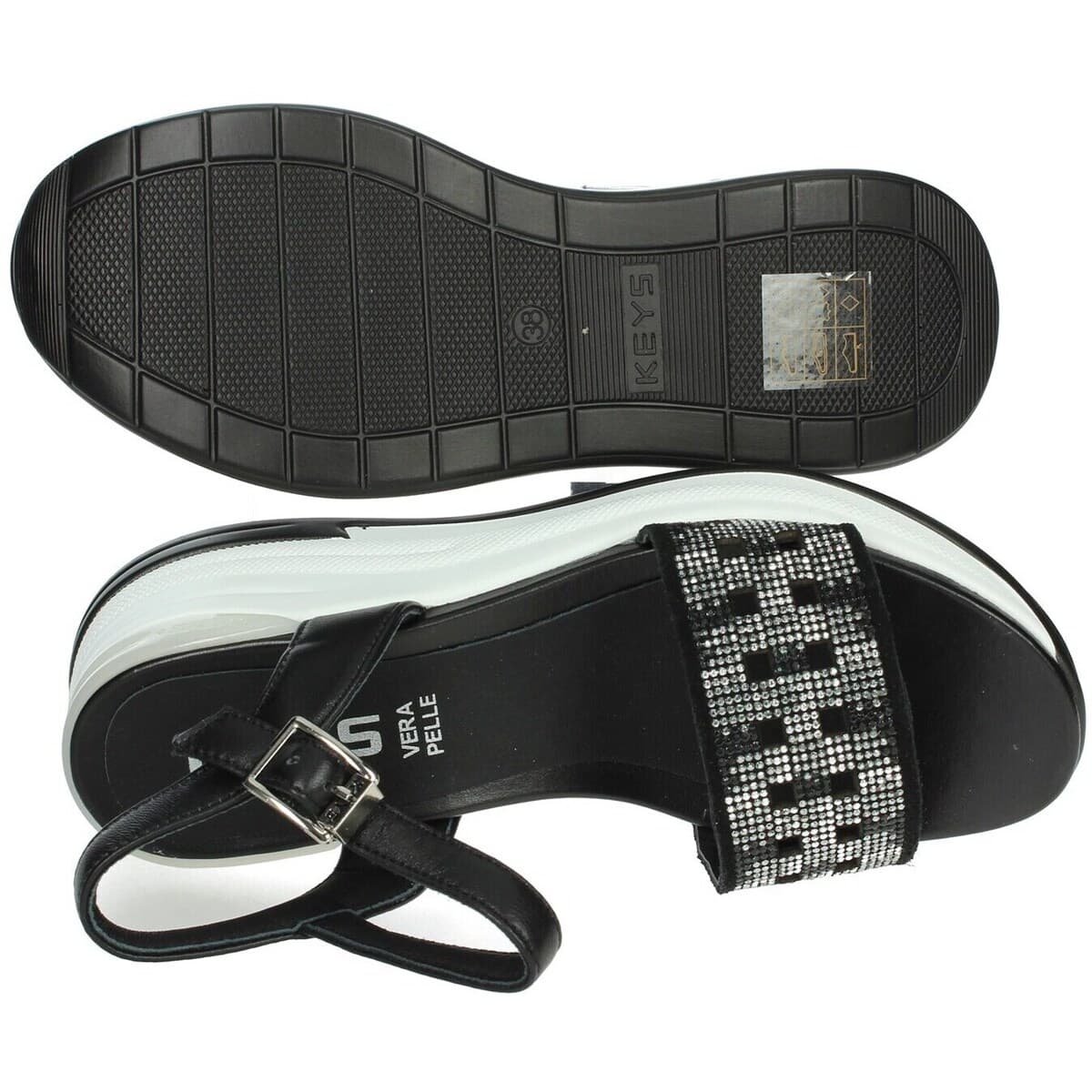 Women's Platforms Keys Black