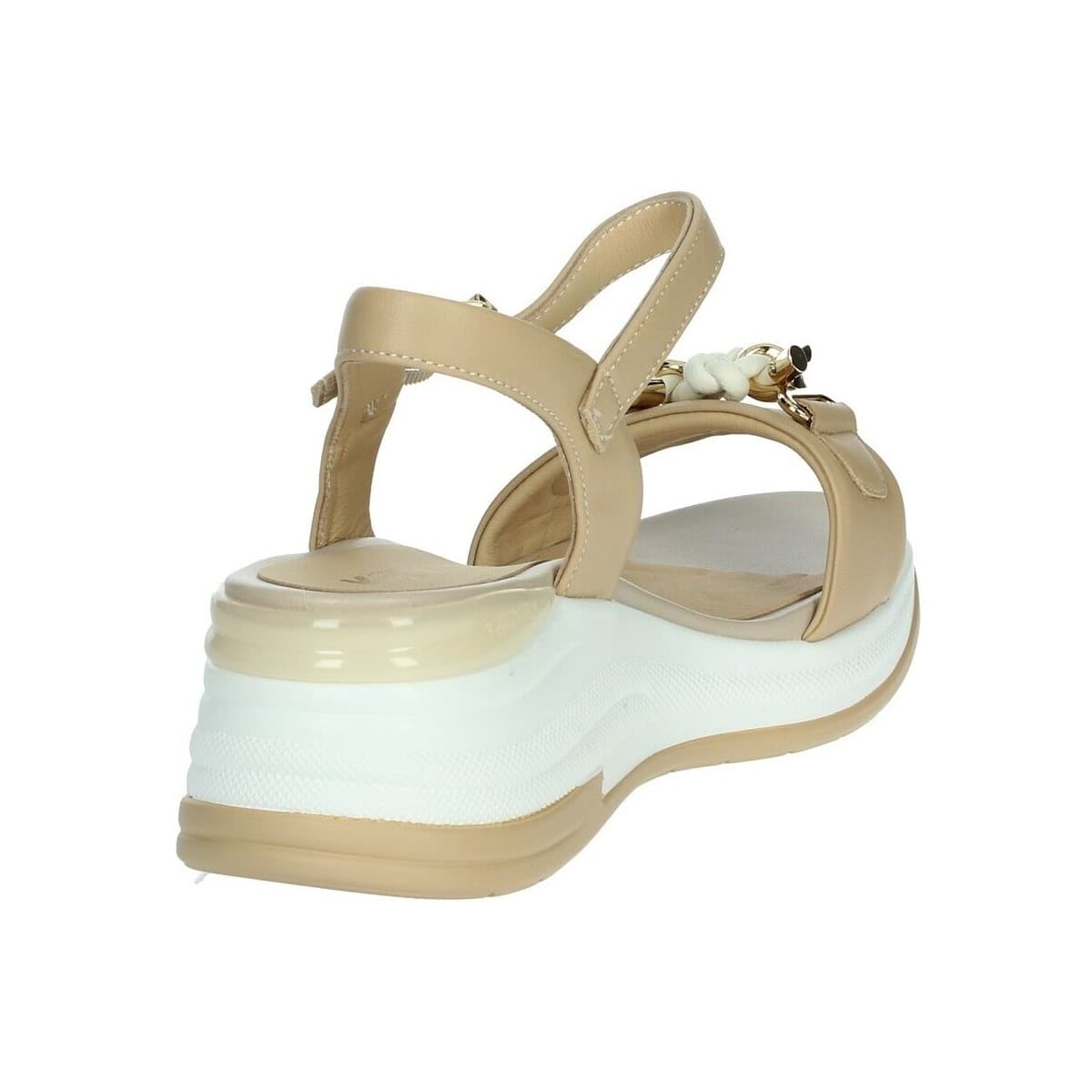 Women's Platforms Keys Beige
