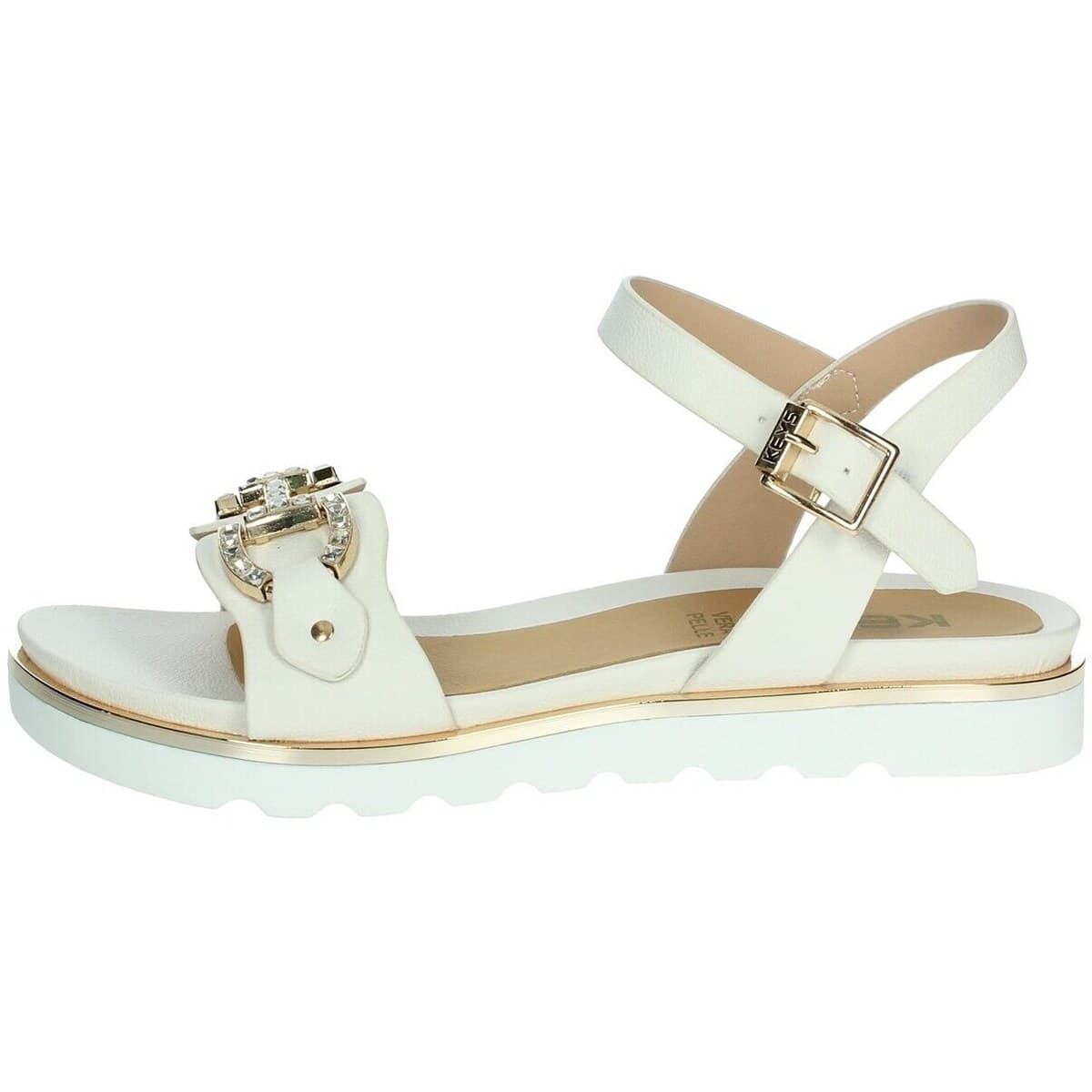 Women's Sandals Keys White