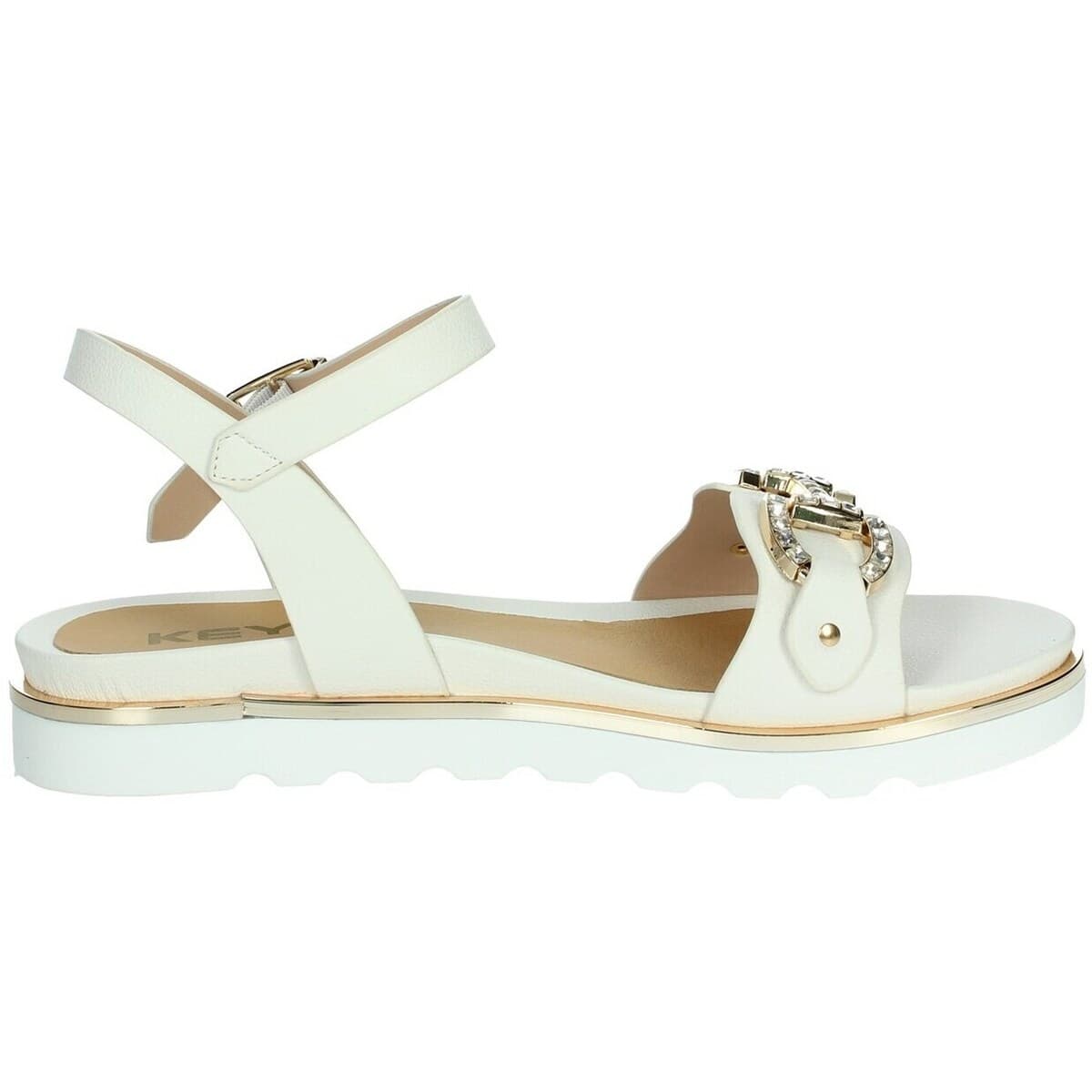 Women's Sandals Keys White