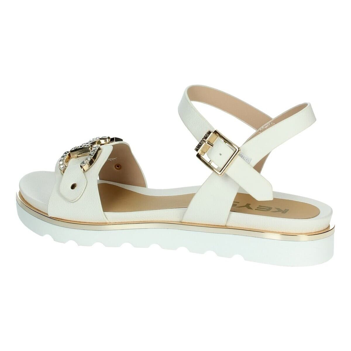 Women's Sandals Keys White