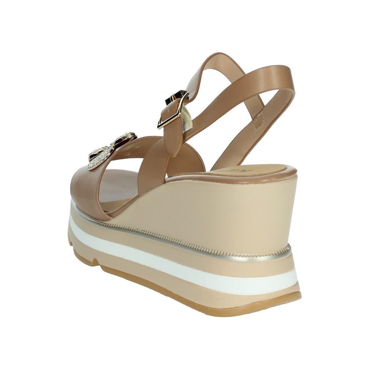 Women's Platforms Keys Brown