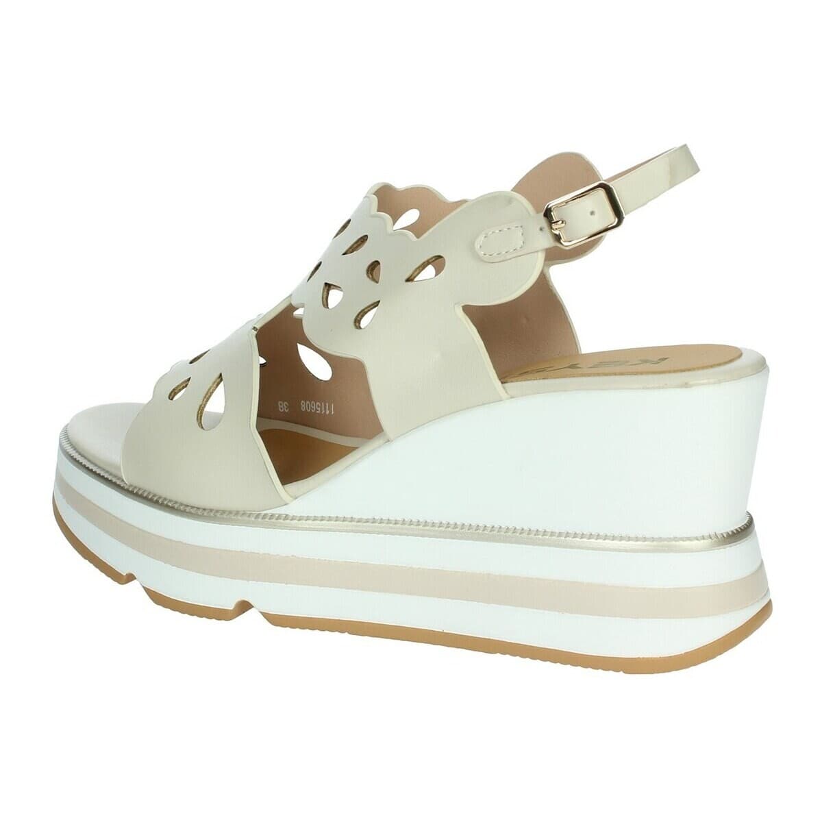 Women's Platforms Keys Beige