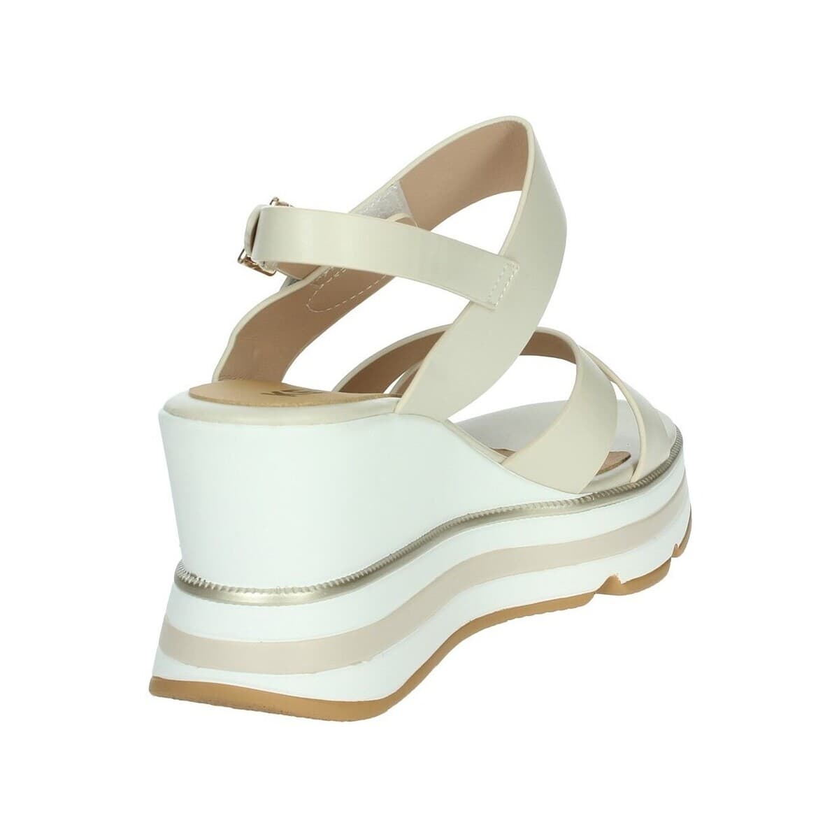 Women's Platforms Keys Beige