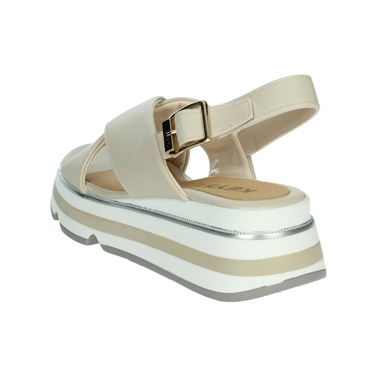 Women's Platforms Keys Beige