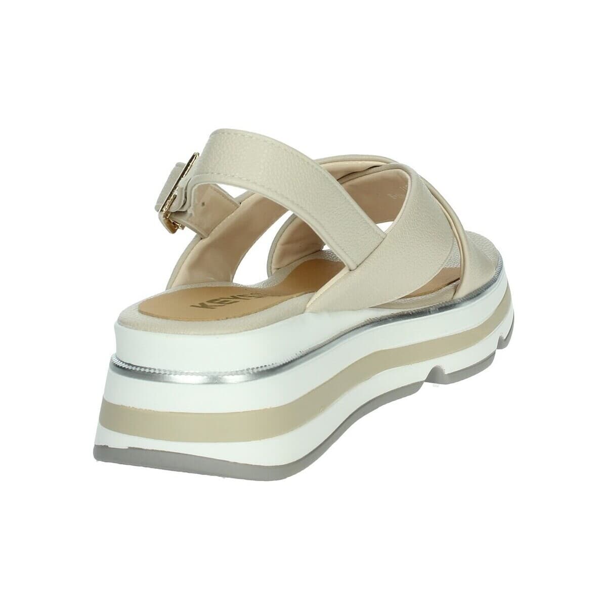 Women's Platforms Keys Beige