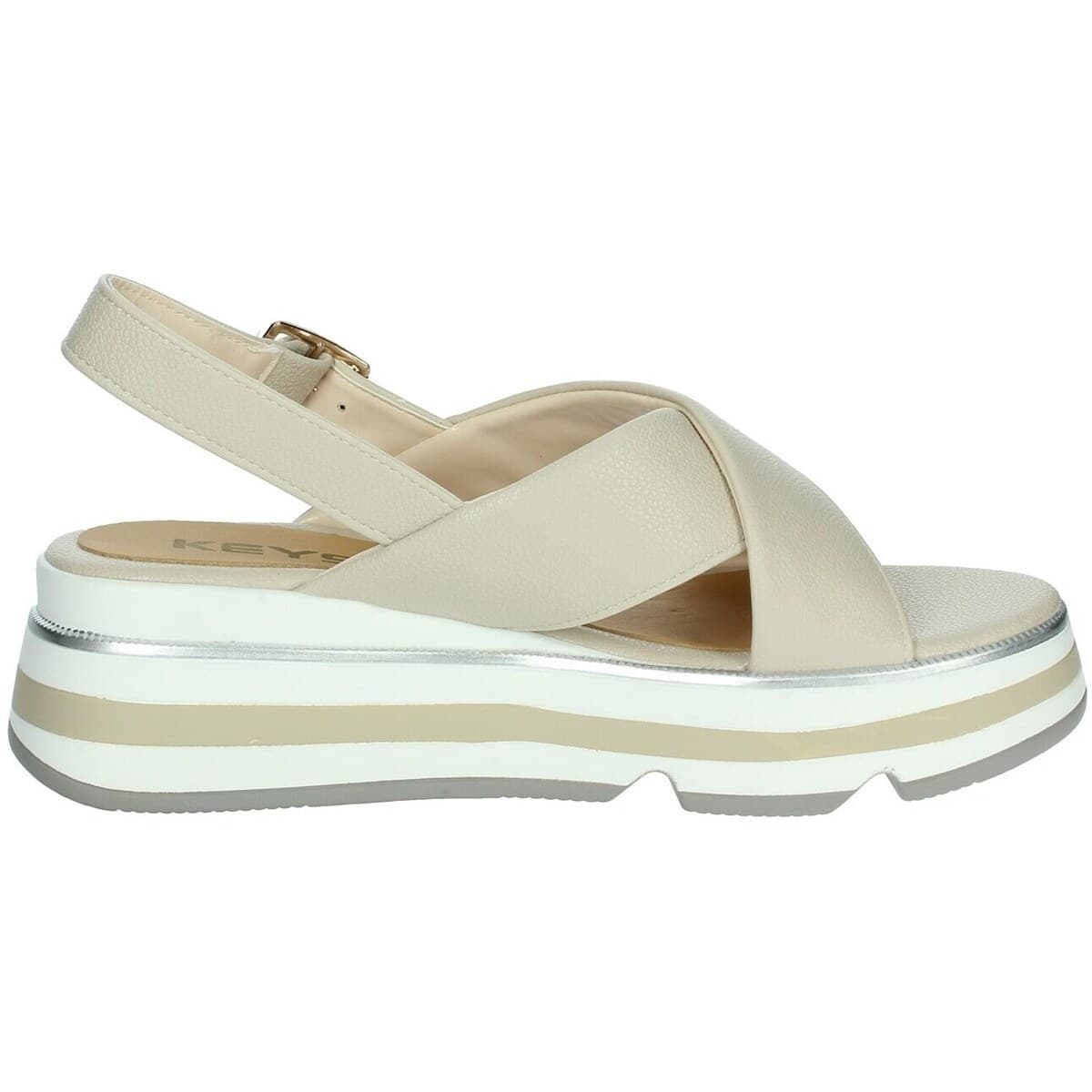 Women's Platforms Keys Beige