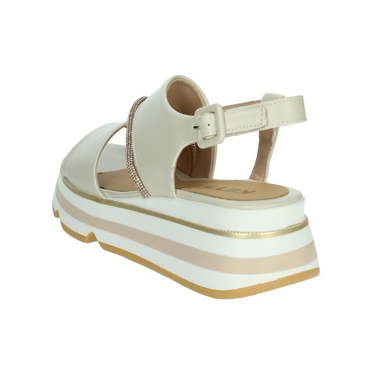 Women's Platforms Keys Beige