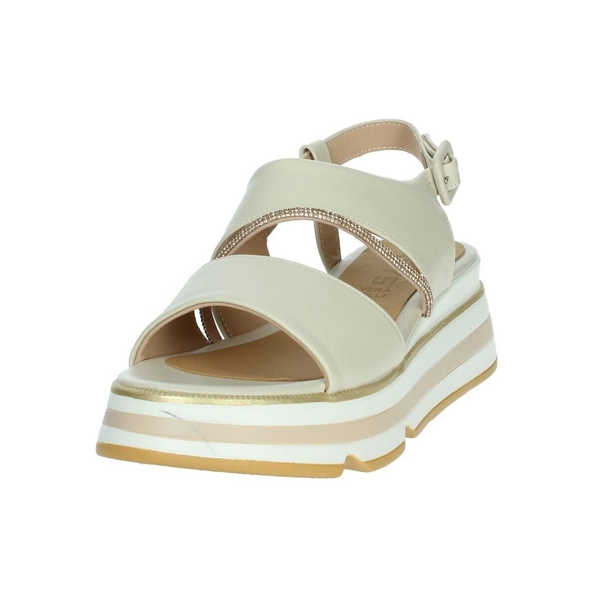 Women's Platforms Keys Beige