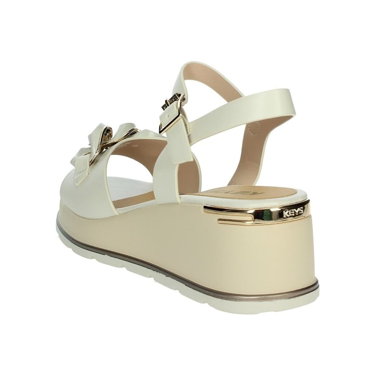 Women's Platforms Keys Beige