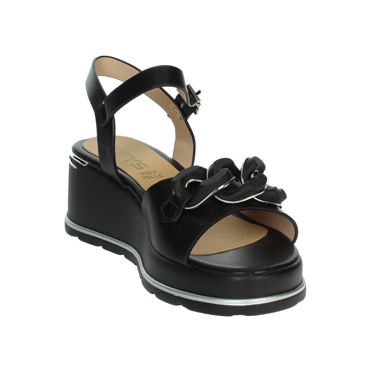 Women's Platforms Keys Black