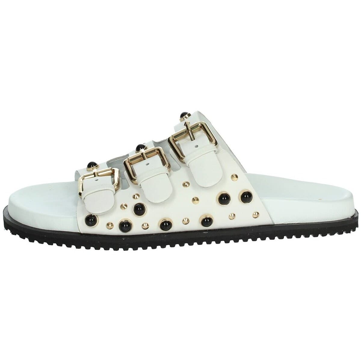 Women's Flip Flops Keys White