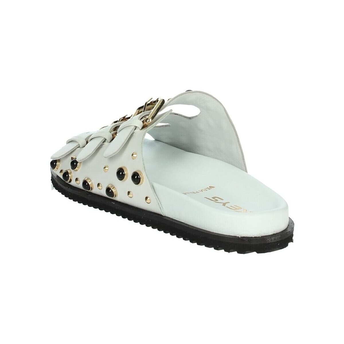 Women's Flip Flops Keys White