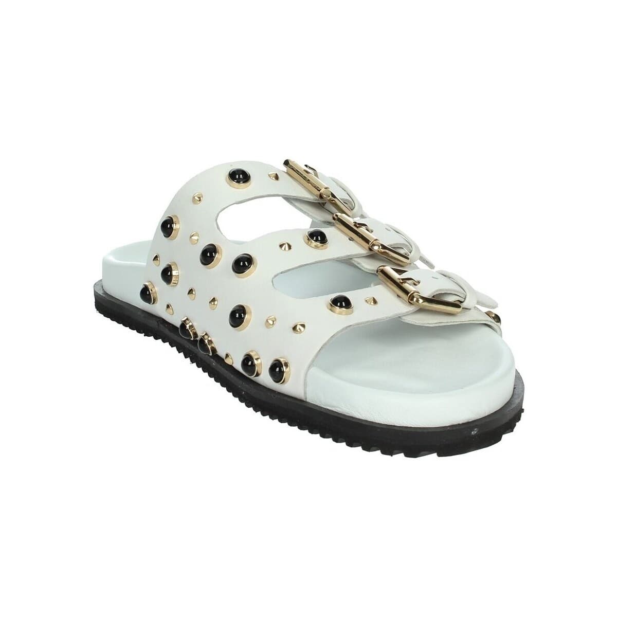 Women's Flip Flops Keys White