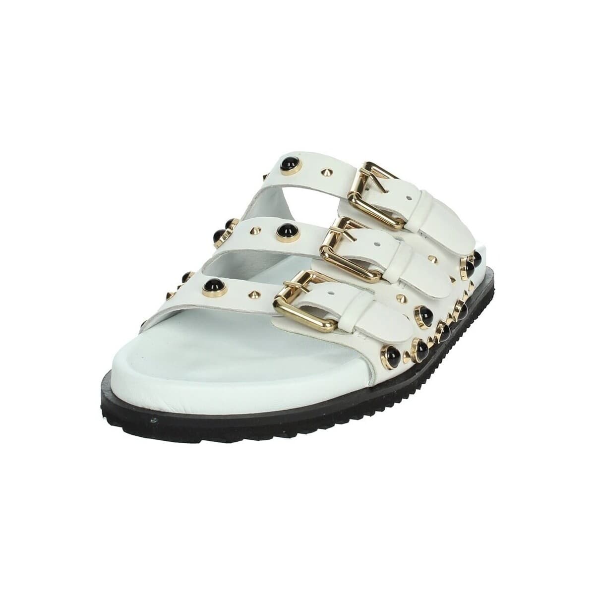 Women's Flip Flops Keys White