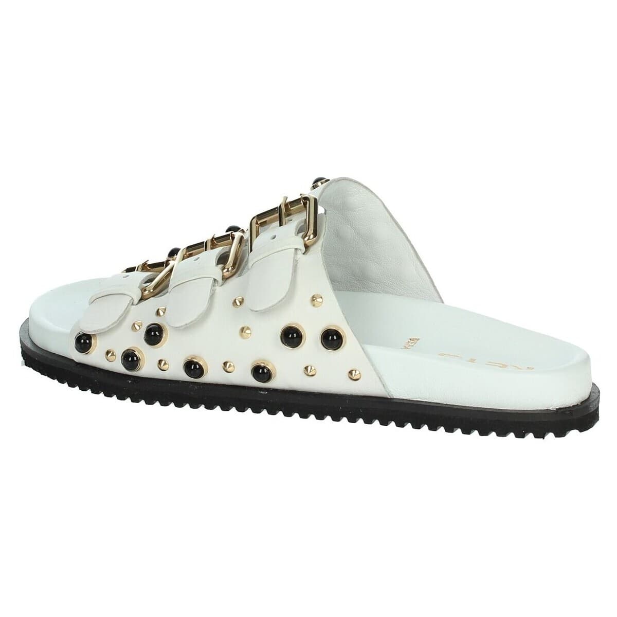 Women's Flip Flops Keys White