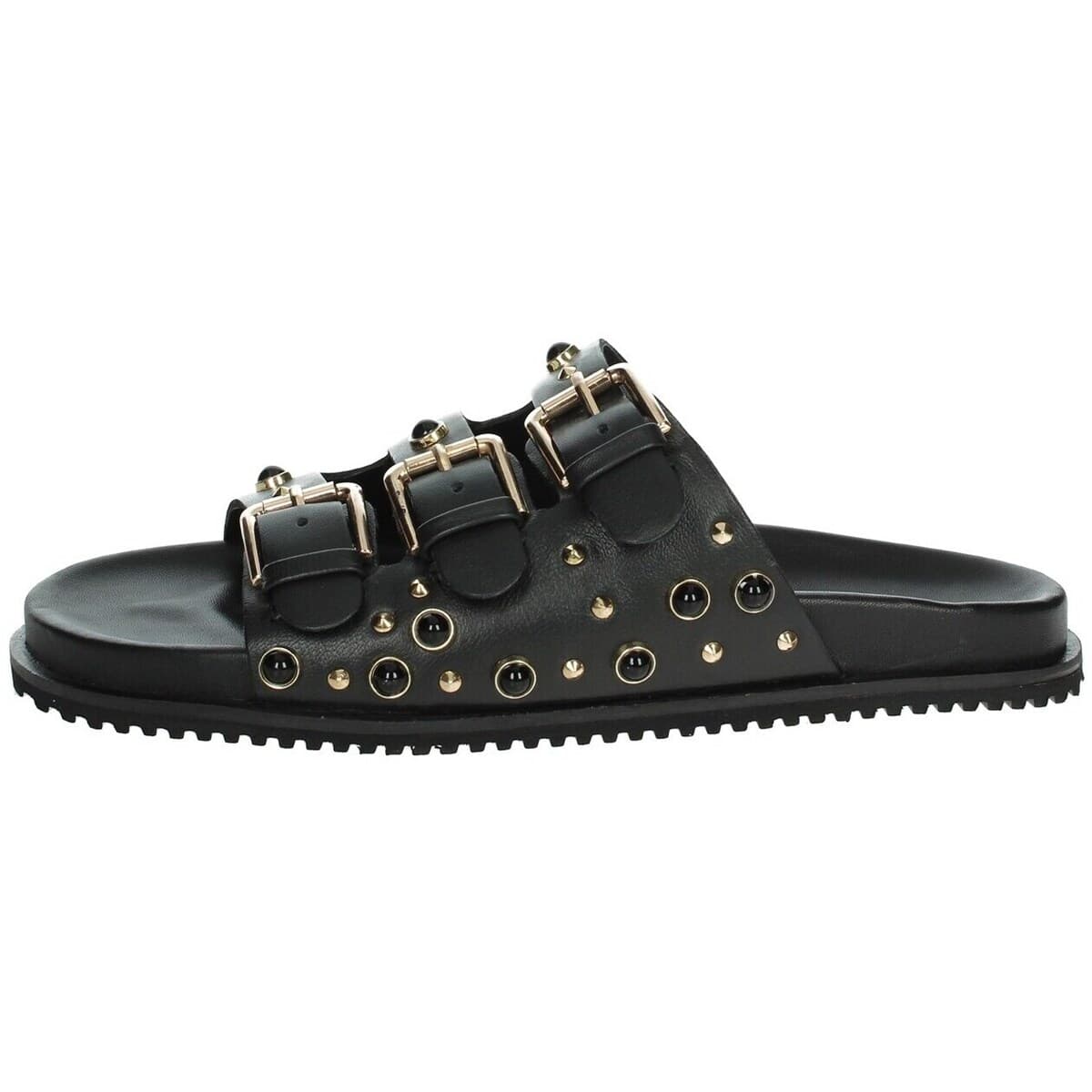 Women's Flip Flops Keys Black