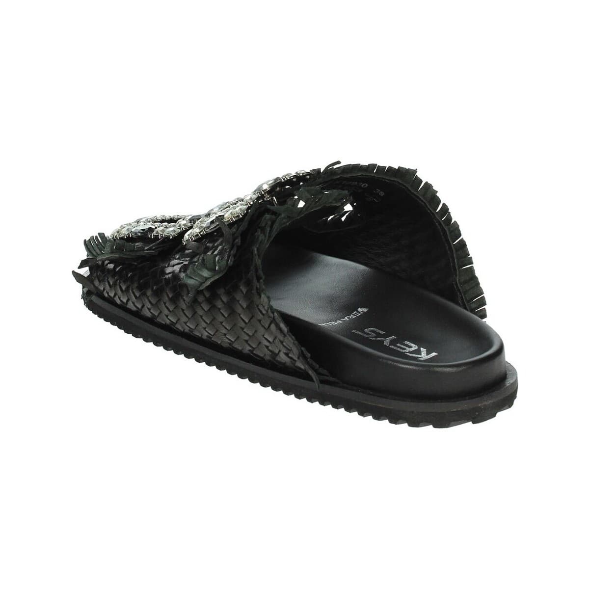 Women's Flip Flops Keys Black