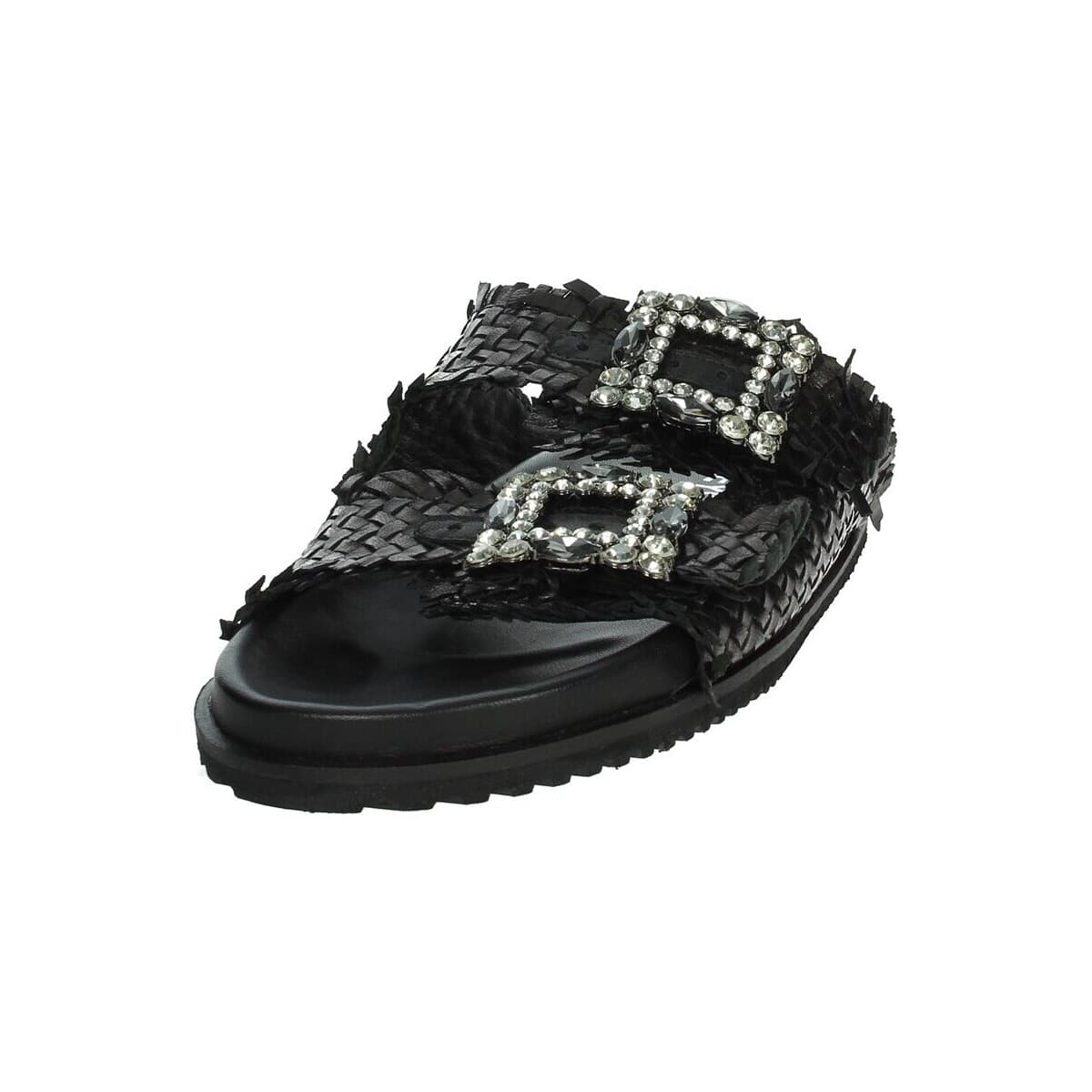 Women's Flip Flops Keys Black