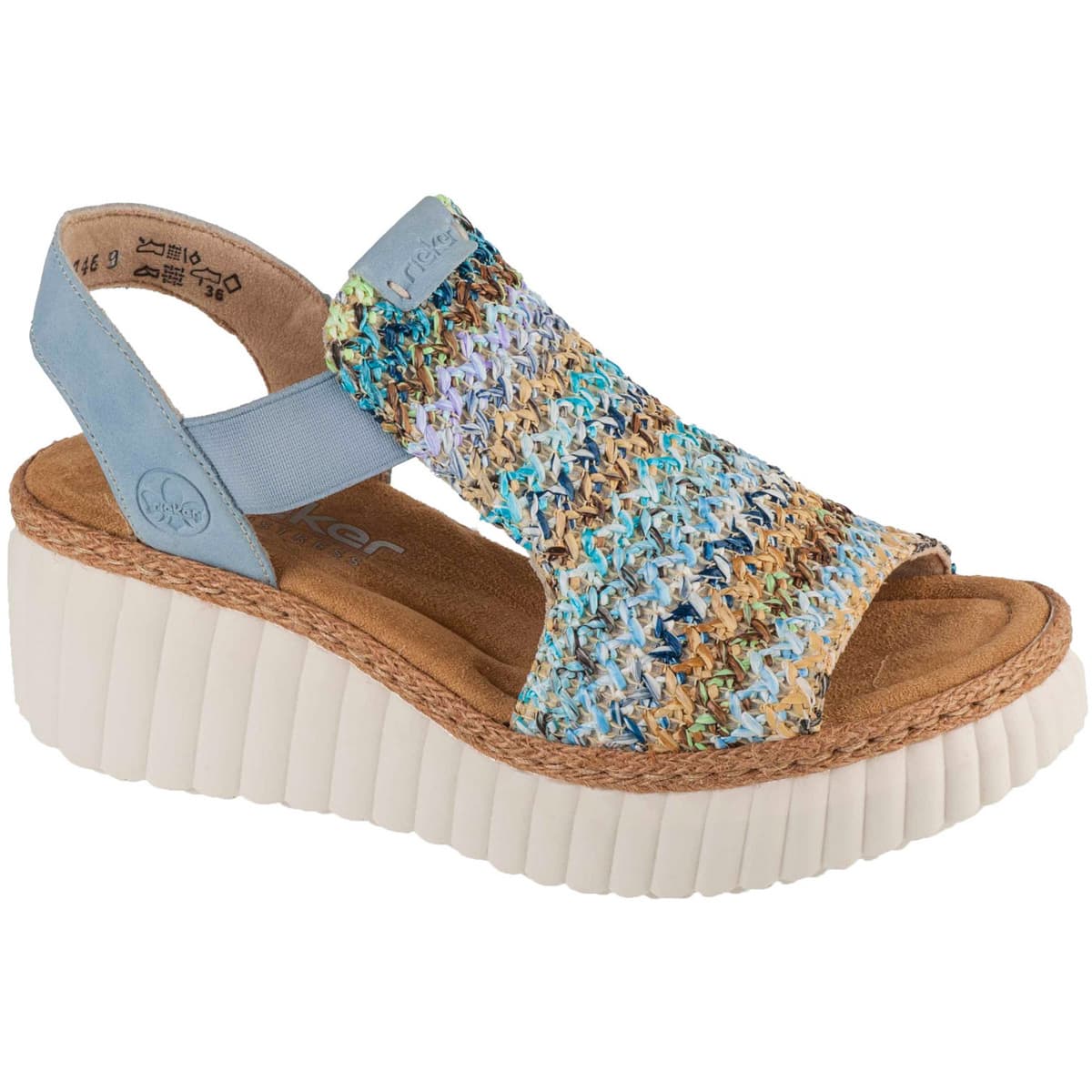 Women's Sandals Rieker Blue