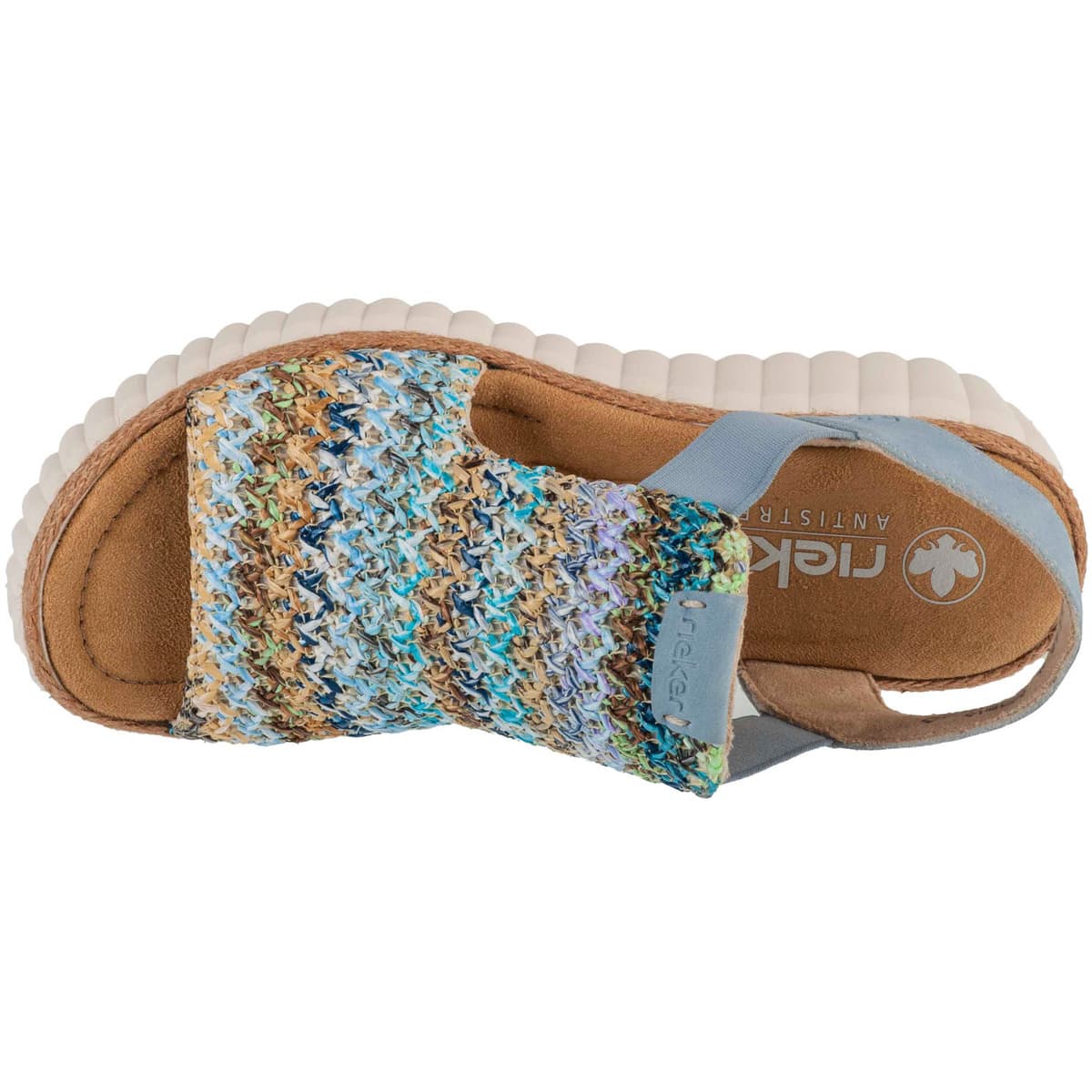 Women's Sports Sandals Rieker Blue