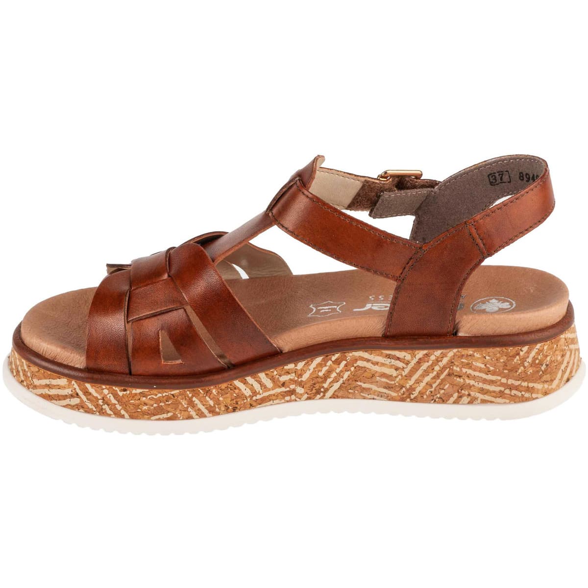 Women's Sports Sandals Rieker Brown