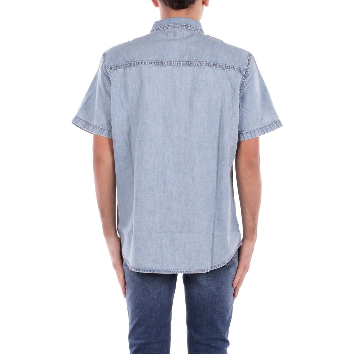 Men's Shirts Guess Blue