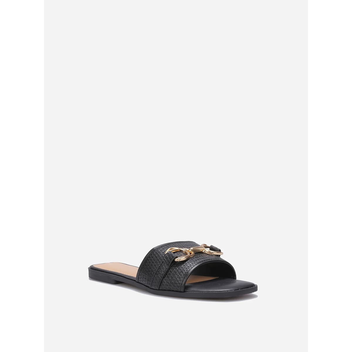 Women's Flip Flops La Modeuse Black