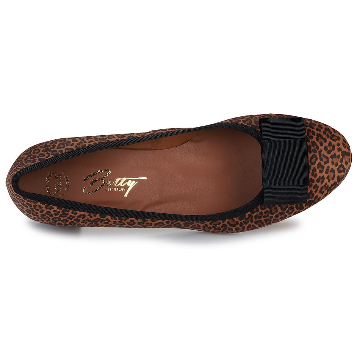 Women's Ballet Flats Betty London Brown
