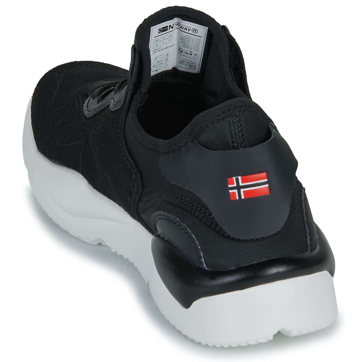 Men's Sneakers Geographical Norway Black