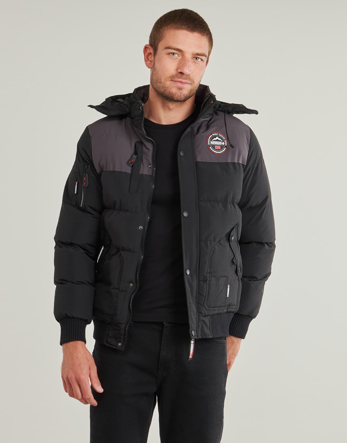 Men's Jackets Geographical Norway Black