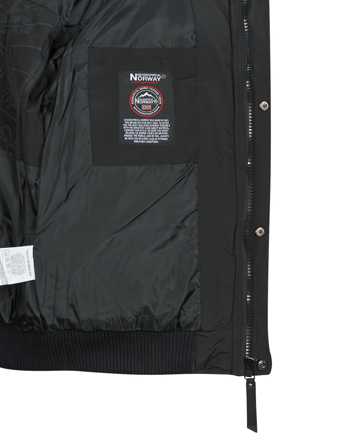 Men's Jackets Geographical Norway Black