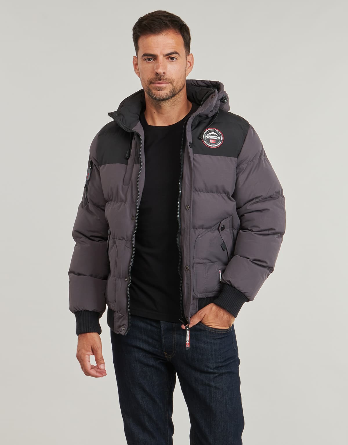 Men's Jackets Geographical Norway Gray