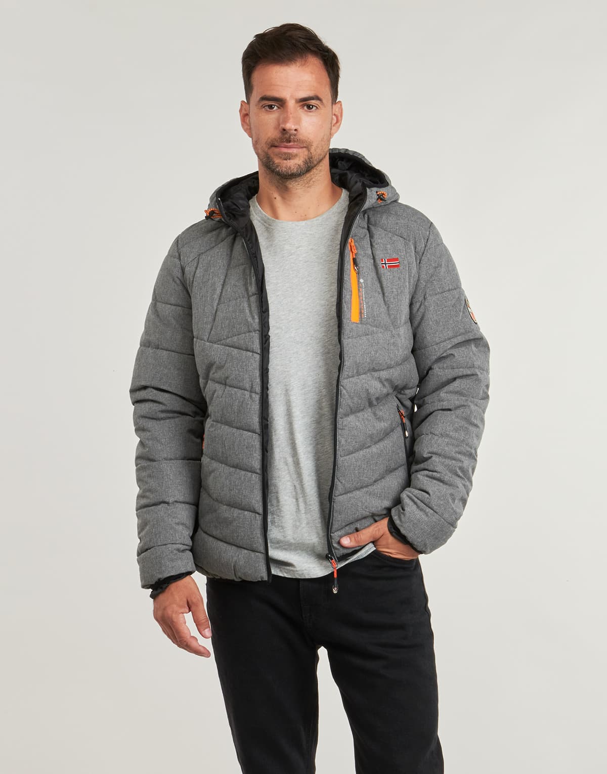 Men's Jackets Geographical Norway Gray