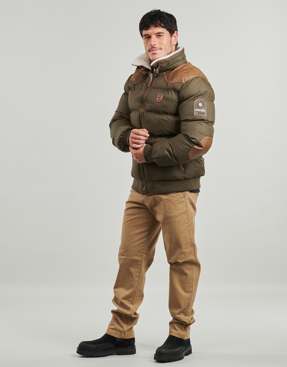 Men's Jackets Geographical Norway Khaki