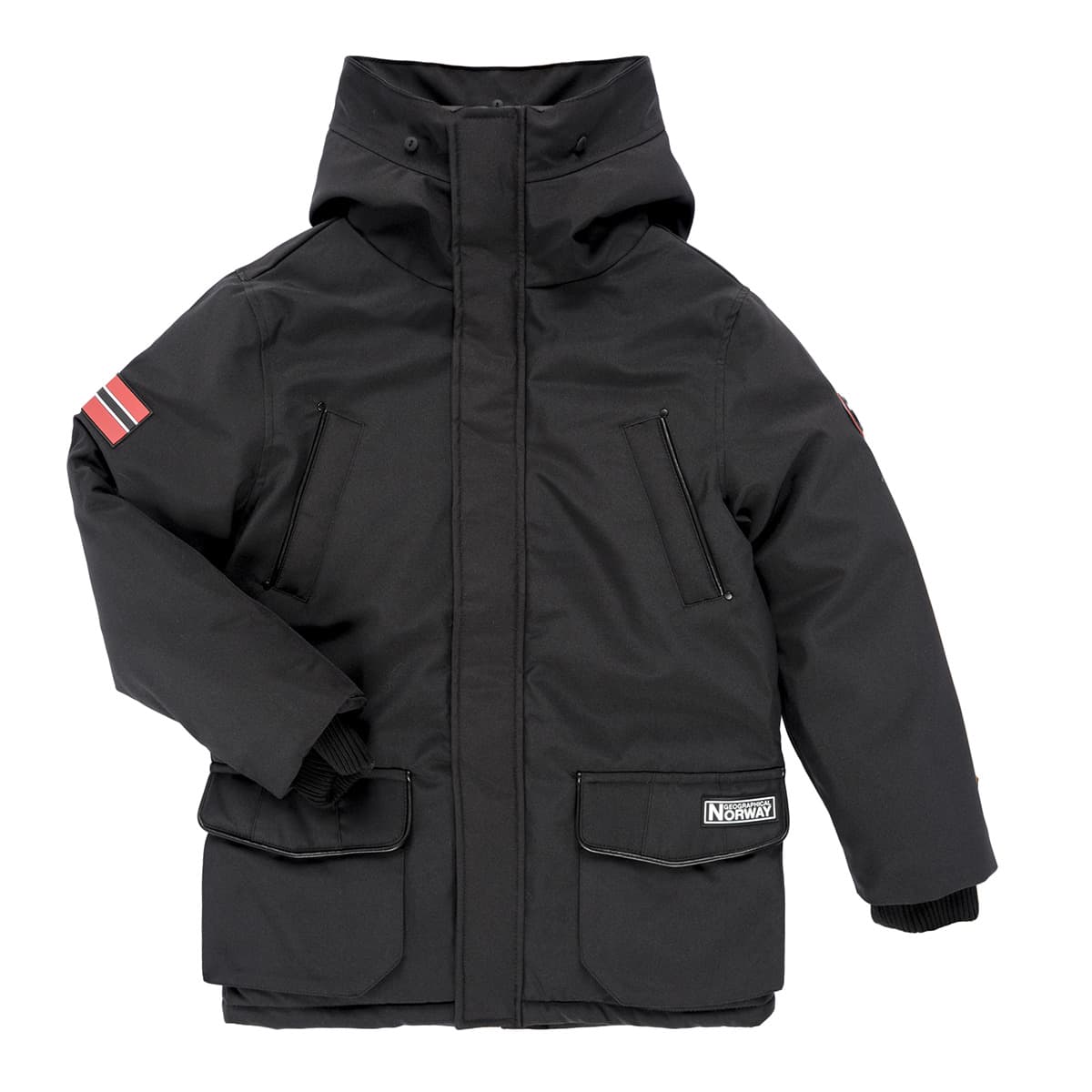Boys' Parkas Geographical Norway Black