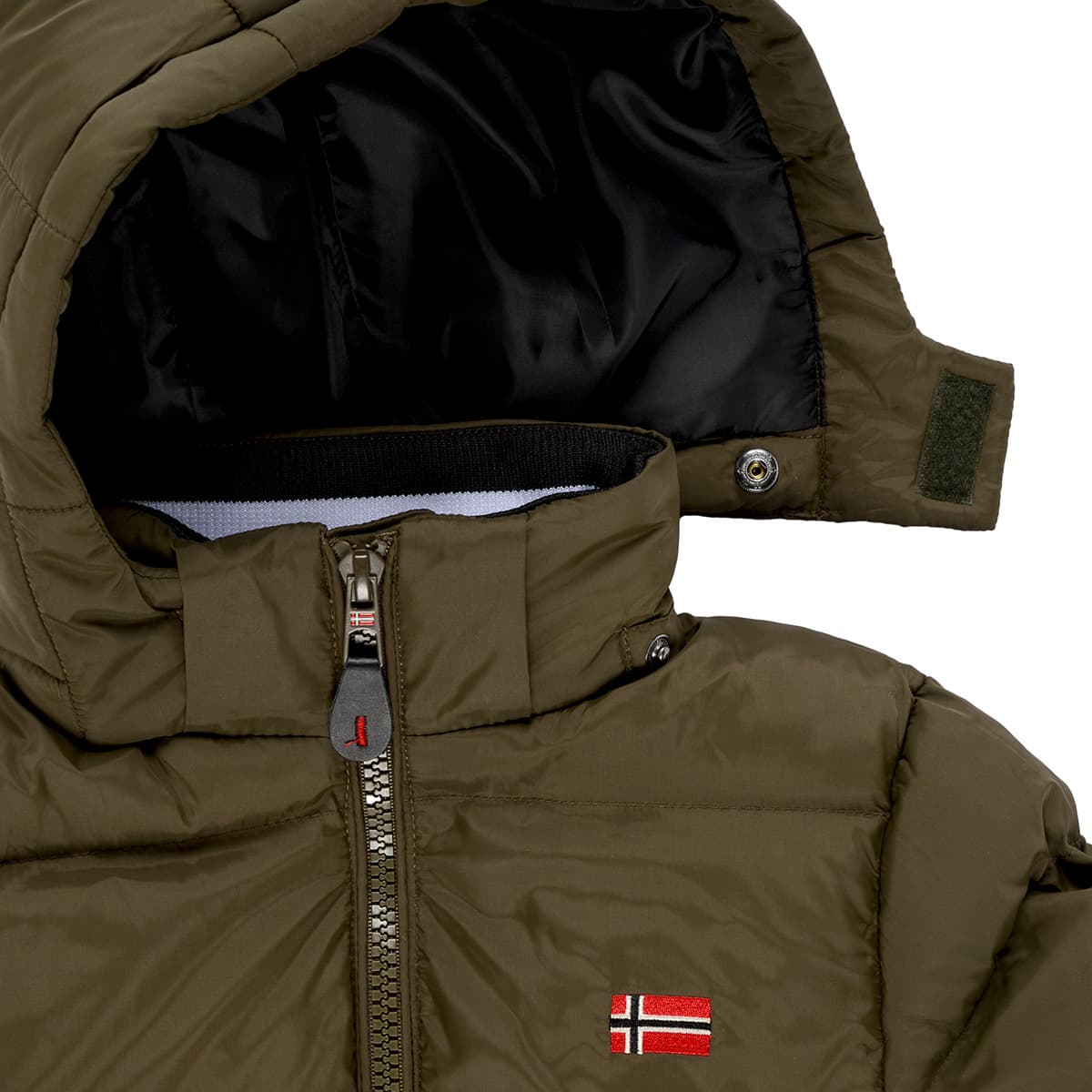 Boys' Parkas Geographical Norway Khaki