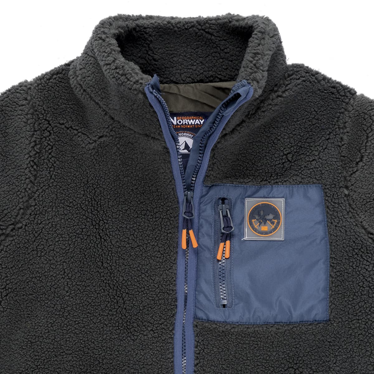 Boys' Hoodies & Sweatshirts Geographical Norway Gray