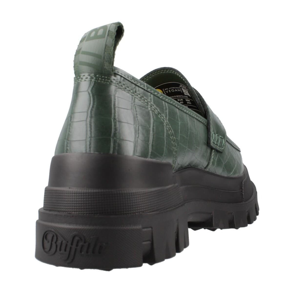 Women's Loafers Buffalo Green