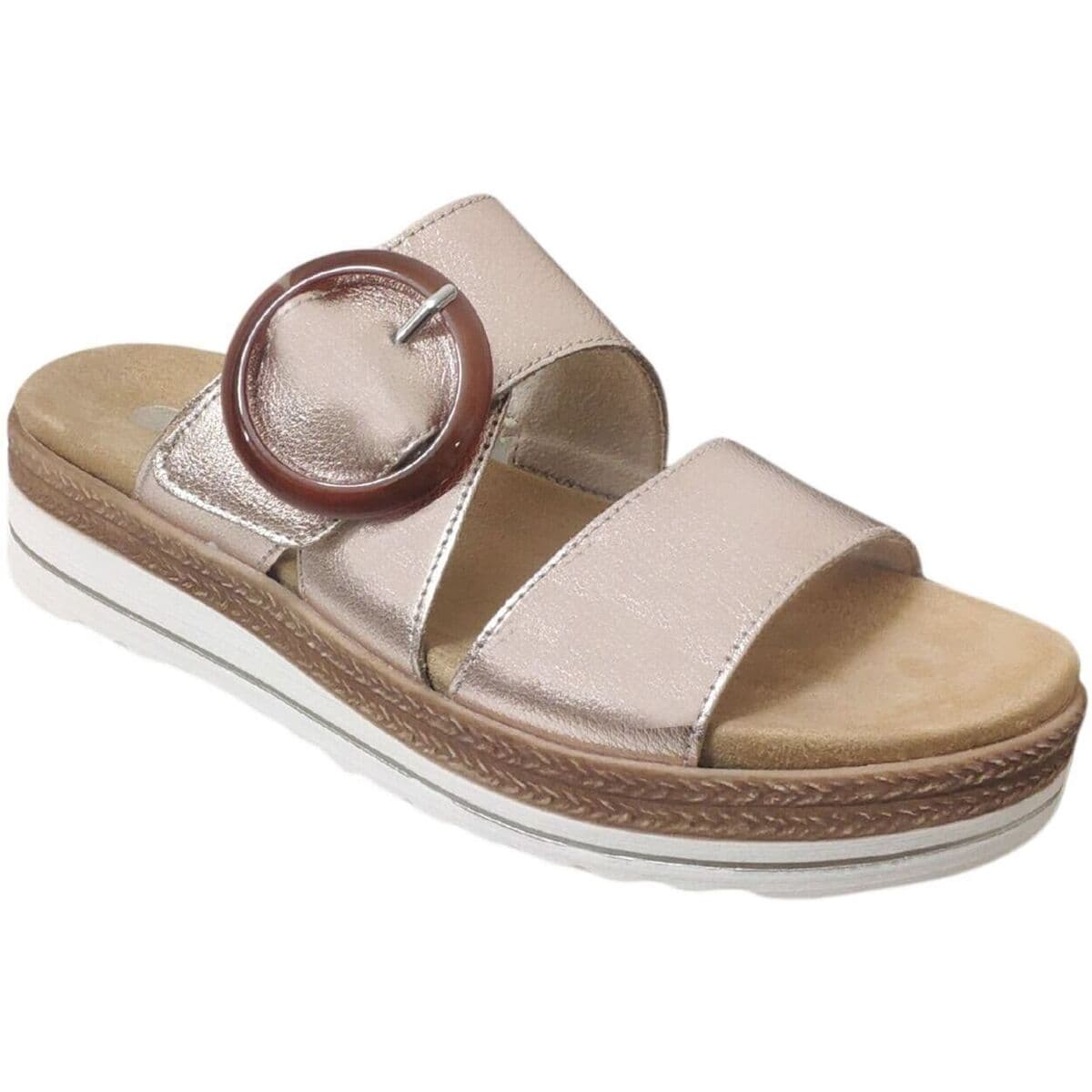 Women's Mules Remonte Gold