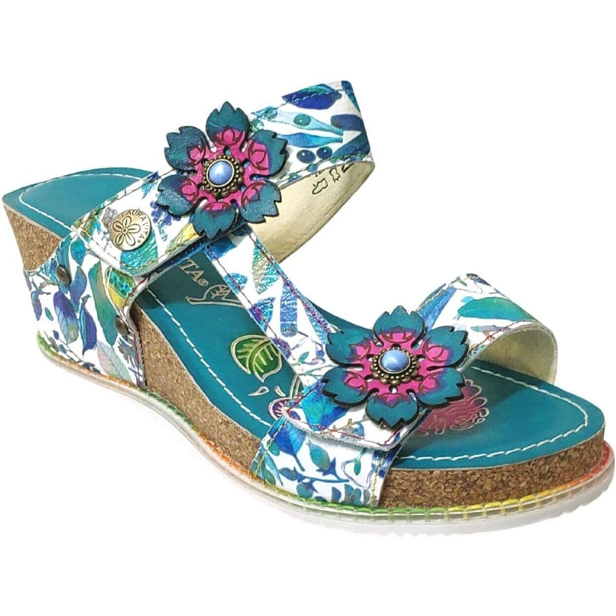Women's Mules Laura Vita Blue
