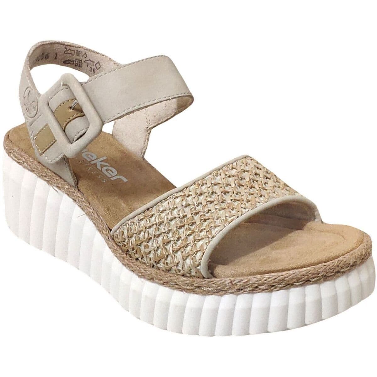 Women's Platforms Rieker Beige