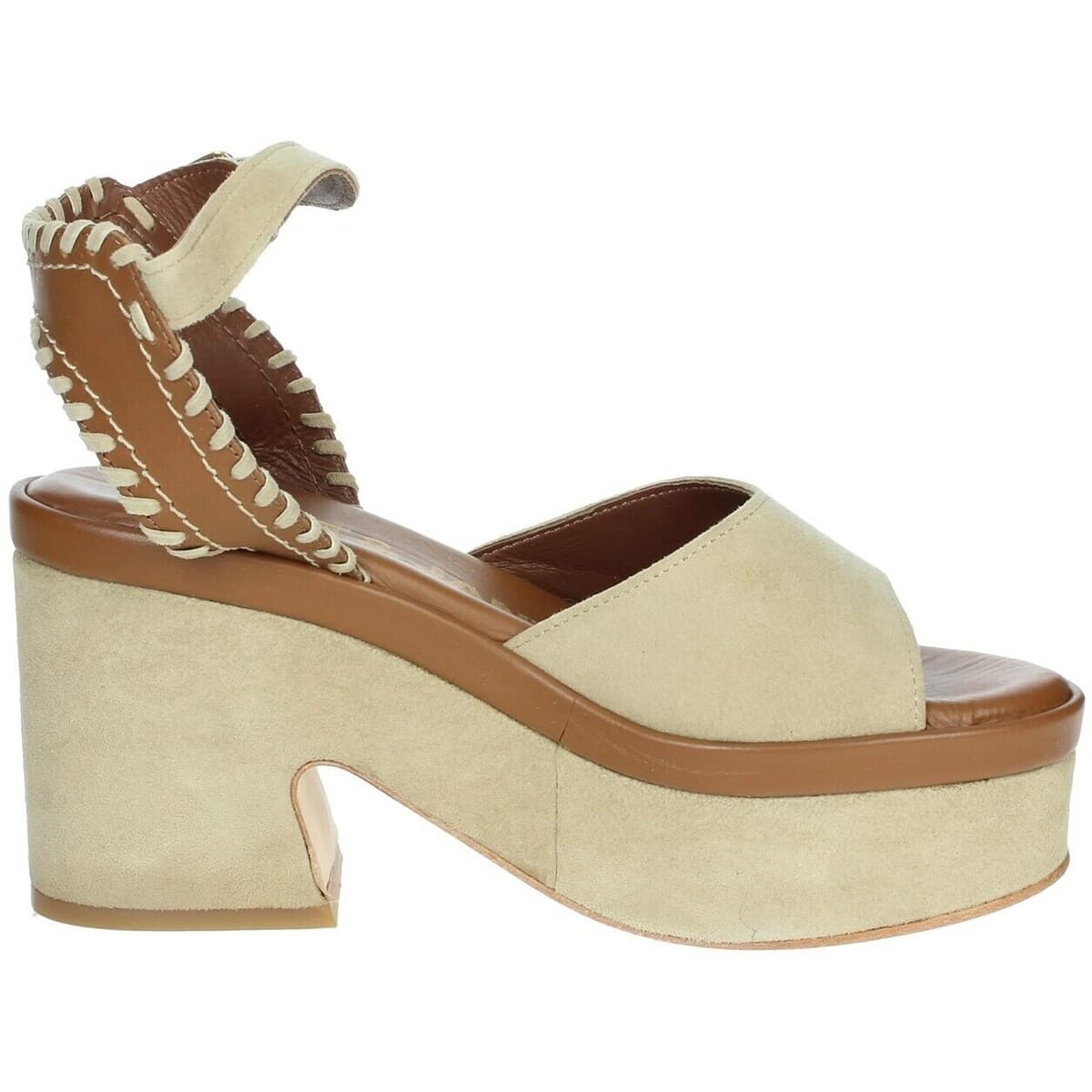 Women's Platforms Janet&Janet Beige