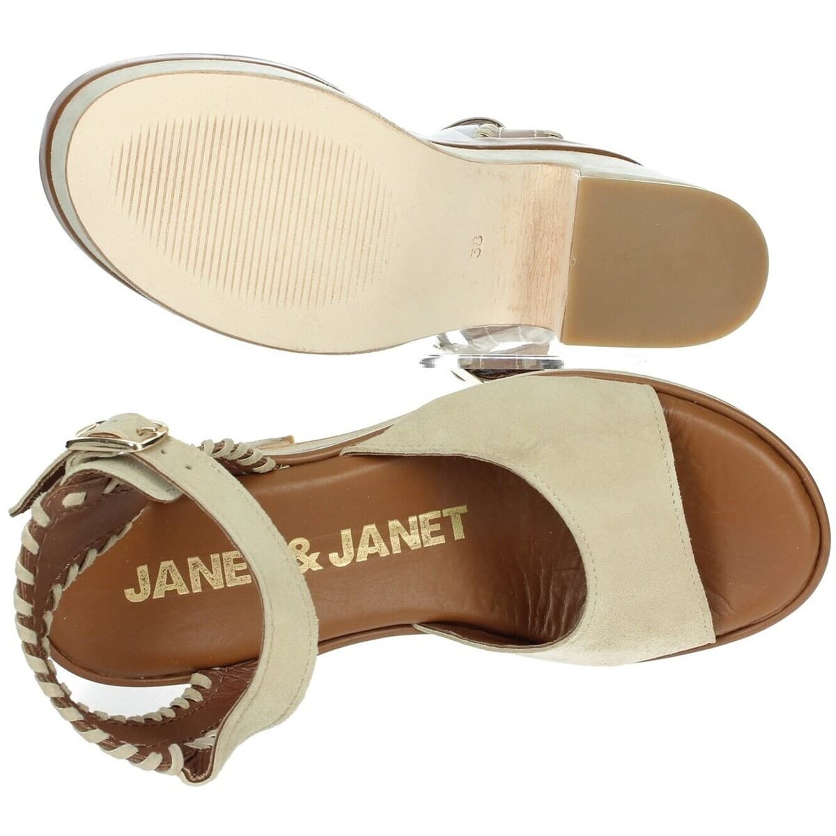 Women's Platforms Janet&Janet Beige