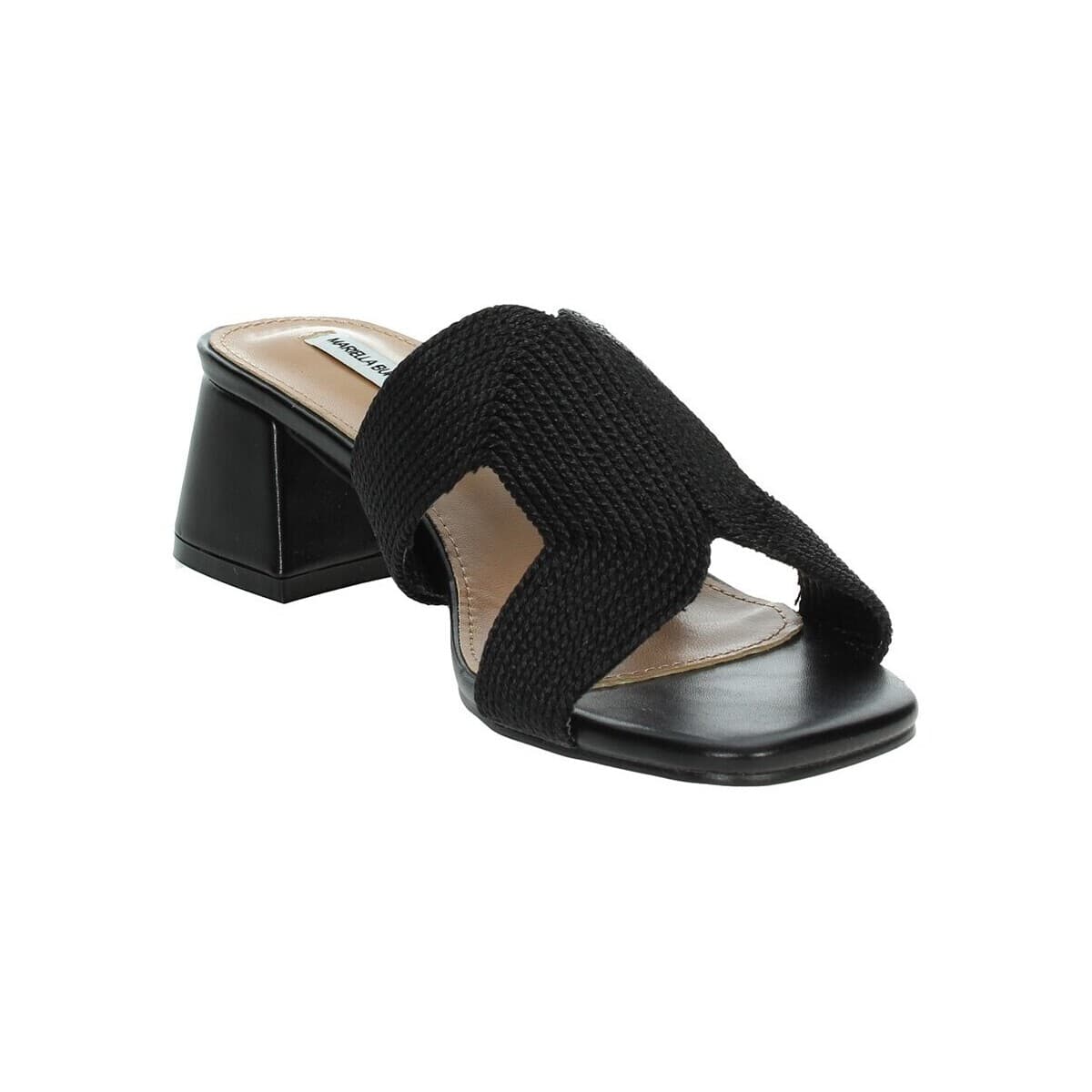 Women's Flip Flops Mariella Burani Black