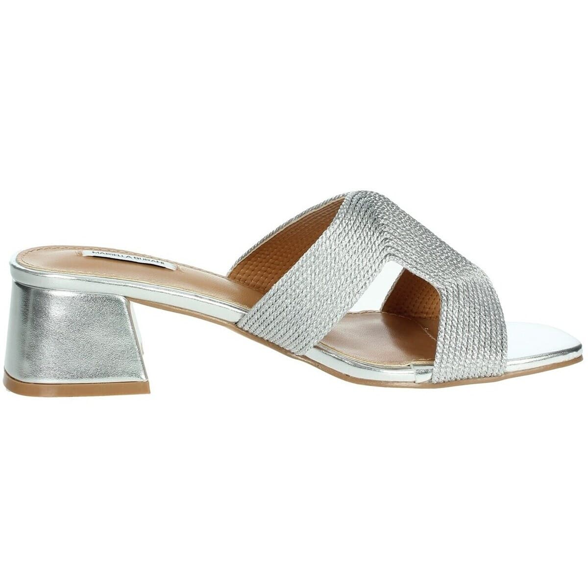 Women's Flip Flops Mariella Burani Silver