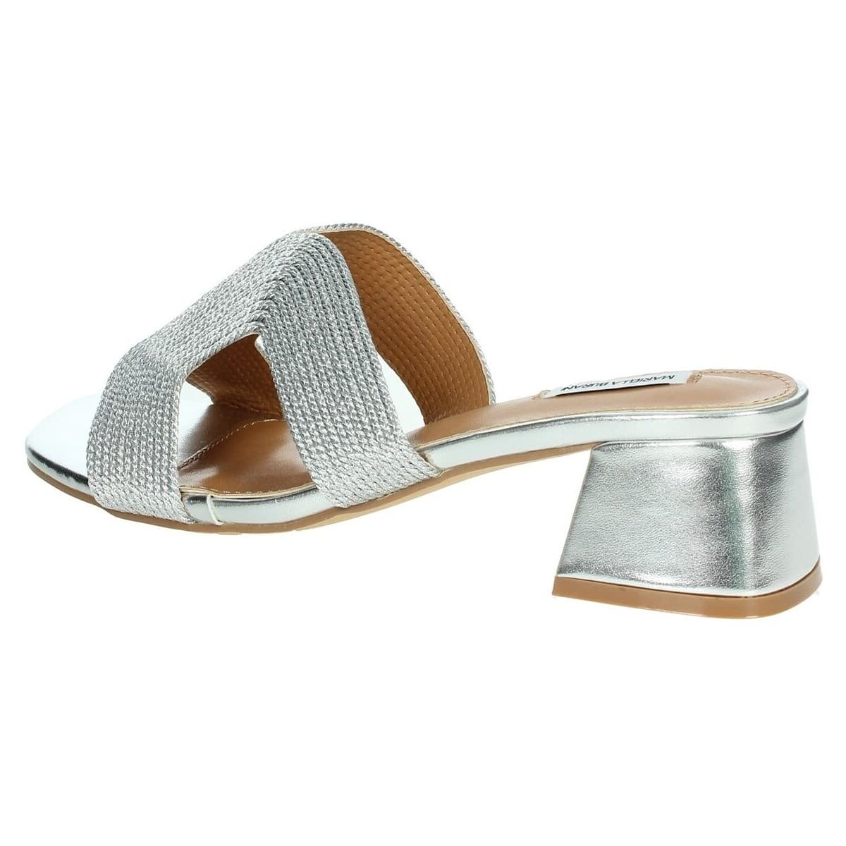 Women's Flip Flops Mariella Burani Silver