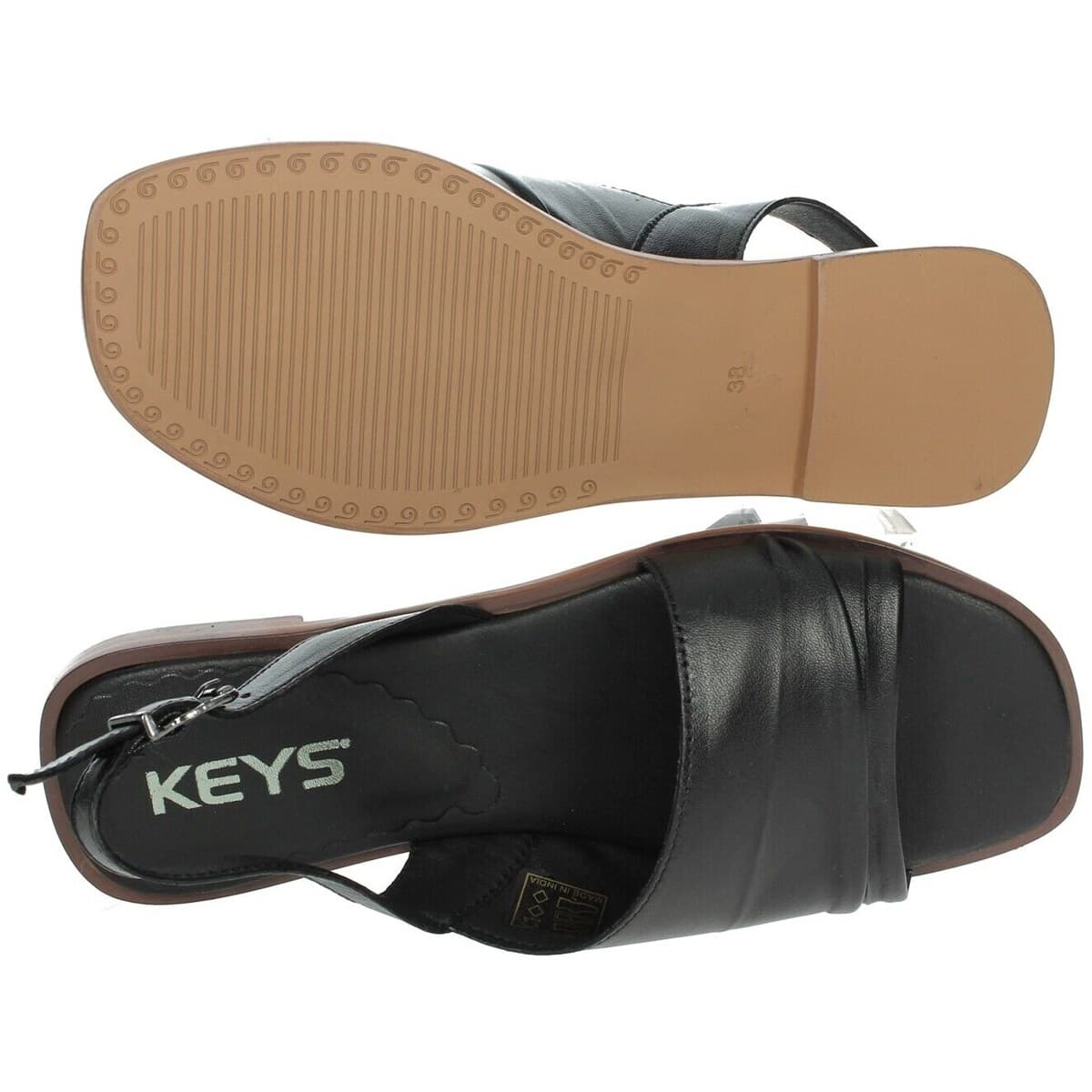 Women's Sandals Keys Black