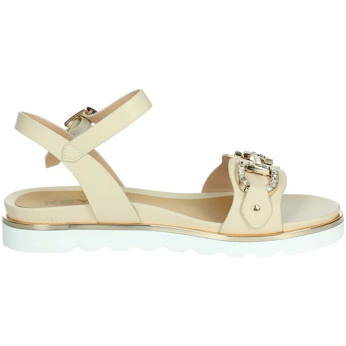 Women's Sandals Keys Beige