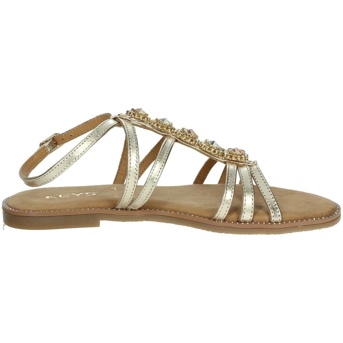 Women's Sandals Keys Gold